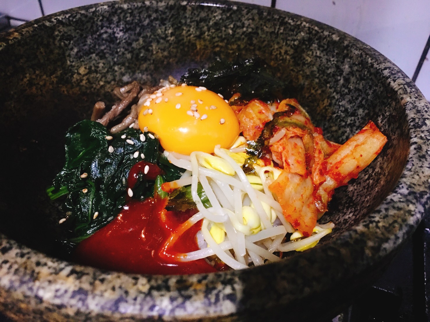 アジョシ 京都 韓国料理 石焼ビビンバ