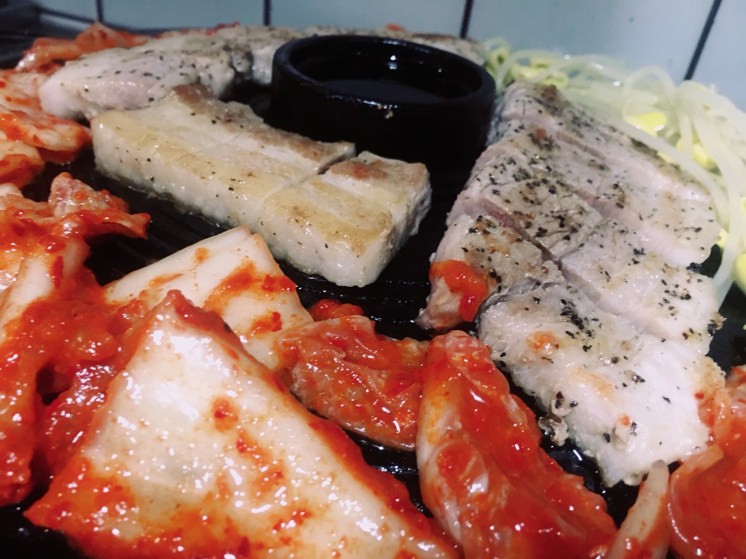 アジョシ 京都 韓国料理 サムギョプサル